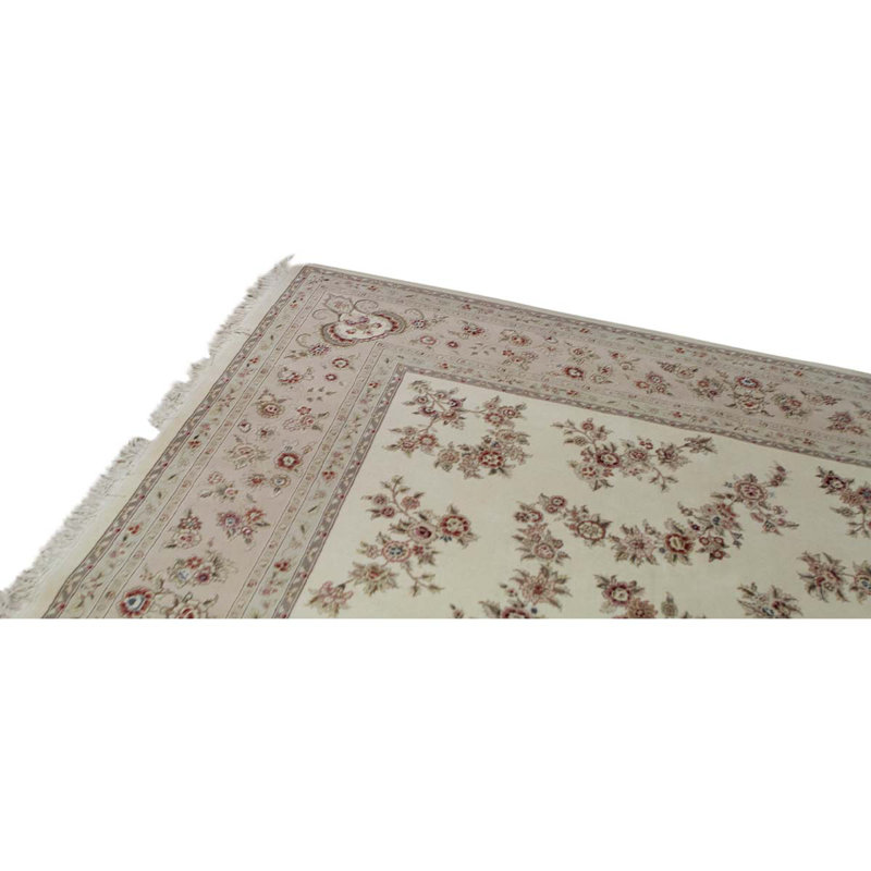 Oriental Area Rug in Ivory