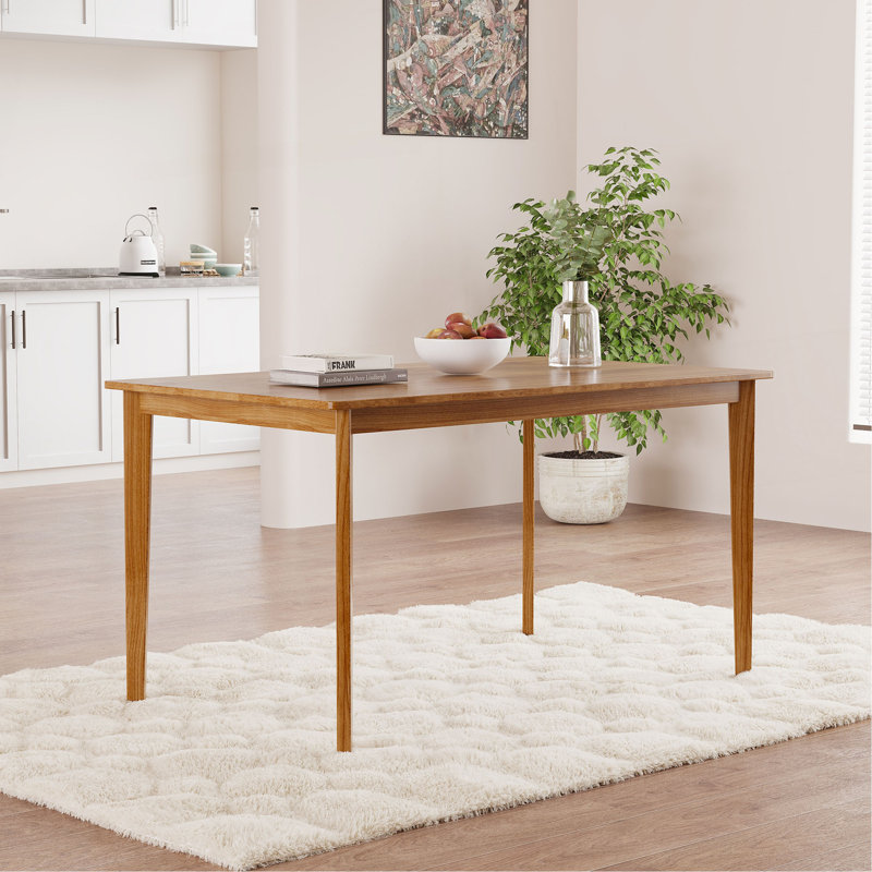Table de salle à manger moderne scandinave, Teck