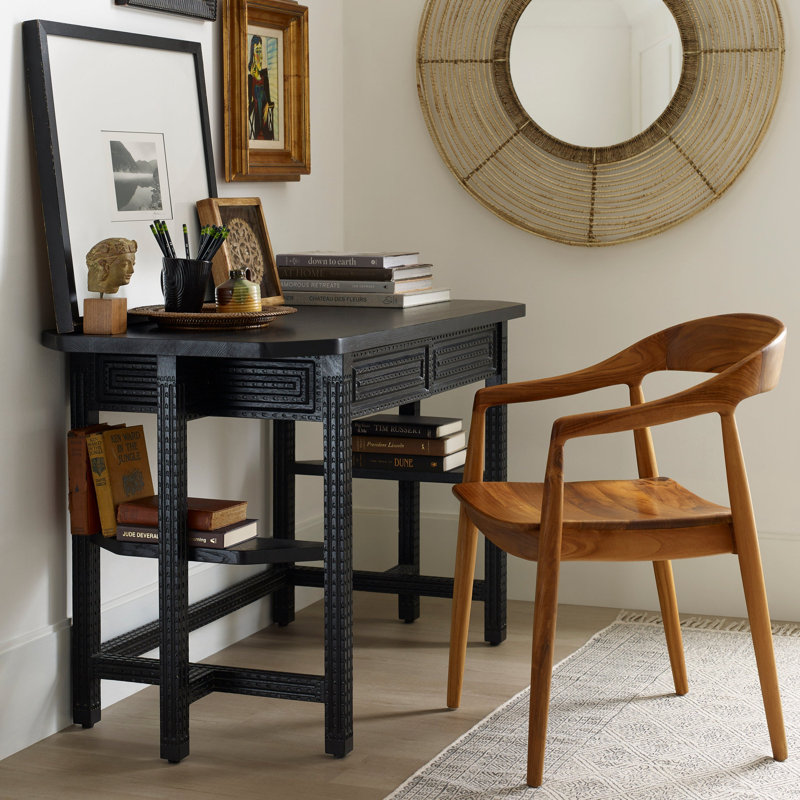 Ingrid Solid Wood Arm Chair