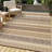 9' x 18' Reversible Outdoor Patio Rug, Waterproof Plastic Straw Weave, Foldable Lightweight Design, Easy-Clean Surface for Backyard, Deck, Camping and Beach-1264458691-1264458694