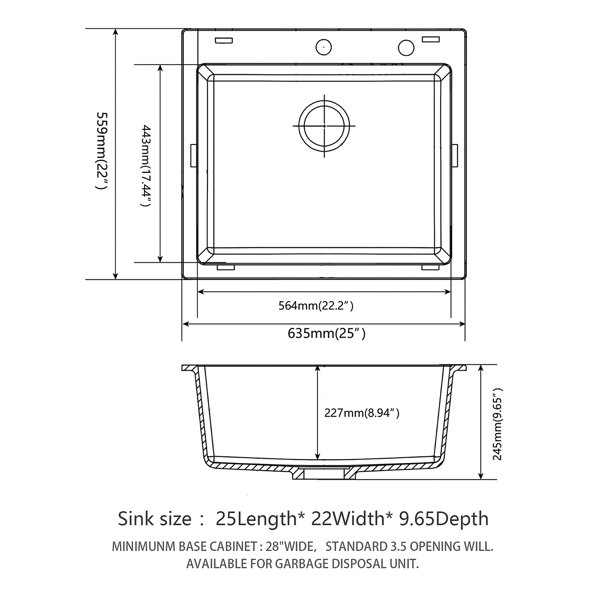 Dimensions du produit