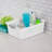 Sterilite Plastic Storage Organizer Basket with Handles