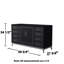 Base de meuble-lavabo simple 59,75 po Marlena seulement-79721584