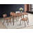 Kalvyn 4 - Person Four Leg Dining Set