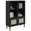 Bibliothèque Latitude Run® SENJA aspect rotin brun 35,4 "x 13,8" x 51,2-1325173167