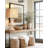  33'' Large Retro Resin Table Lamp, Rustic End Lamp for Living Room Deco