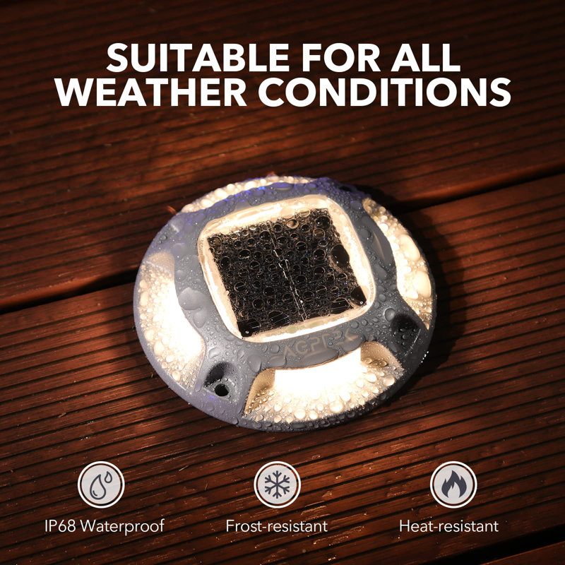 Solar Powered LED Pathway Lights Multipack in Silver