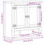 Veniaminof Wall Bathroom Cabinet