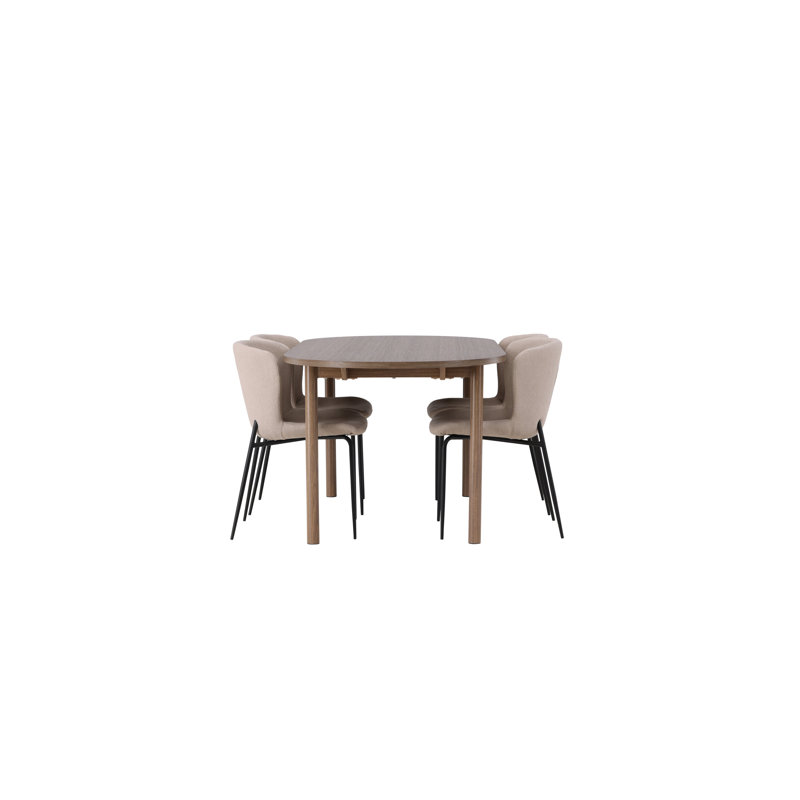 Baer 4 - Person Dining Set