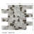 Ingrassellino Glass Brick Joint Mosaic Wall Tile-71113607