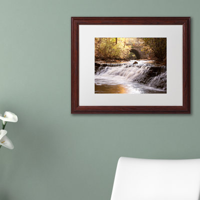 «Joden Avon Falls» par Jason Shaffer, reproduction de photo encadrée