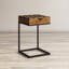 Table de bout avec rangement Bulloch