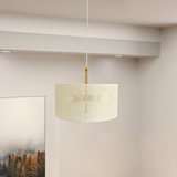 Charming Pendant Lamp with Exquisite Blend of Materials for Stylish Illumination