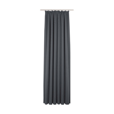 Yvette Pencil Pleat Blackout Single Curtain