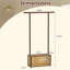 100cm Rolling Clothing Rack-120613872