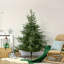 Arbre de Noël artificiel 6 pi avec 795 branches, ouverture automatique, base en acier, forme large, branches faciles à façonner-1505599469
