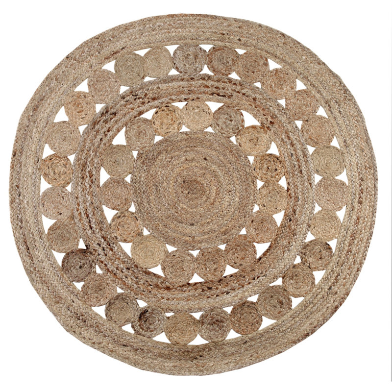 Round Gunesh Hand Woven Area Rug, Round 120cm