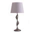 Lampe de table argentée 24 "Erte Art Deco Silhouette