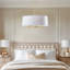 Presidio 5-Light Dimmable Chandelier with Drum-shaped Fabric Shade & Adjustable Height-47987031