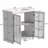 Bathroom Vanity with Ceramic Sink-648235482