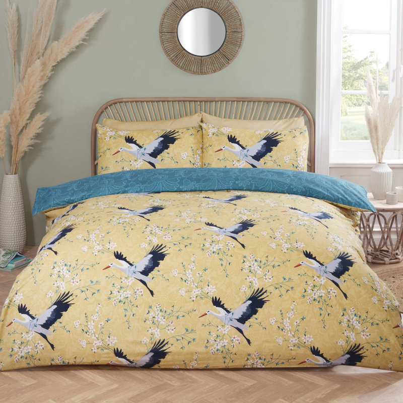 Polyester Abstract Duvet Cover with Pillowcases, Single - 1 Standard Pillowcase