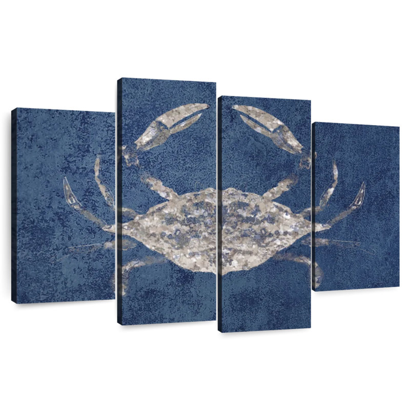 Brampt Sea Life Blues I, 27" H x 43" W