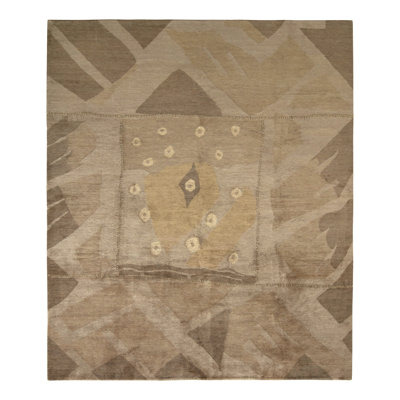 One-of-a-Kind 8’1”X9’9” Hand Knotted Area Rug