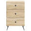 43cm W Manufactured Wood Bedside Table-609903145