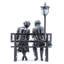 Grey 1 -Light Plug-in Lamp Post (Full)-1678751072