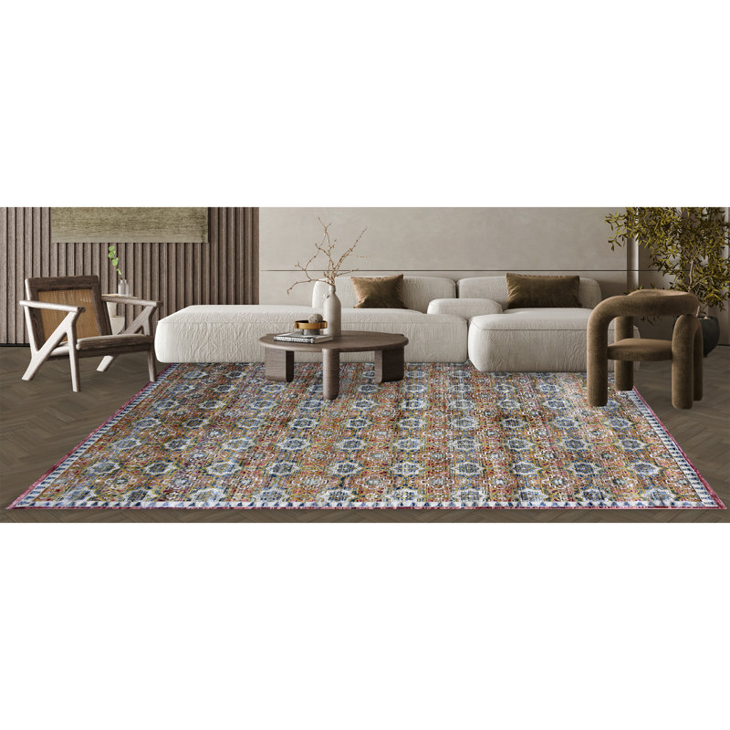 Geometric Area Rug, Rectangle 8' x 10'