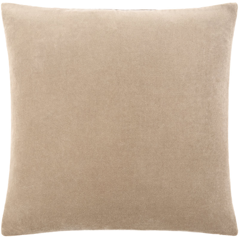 Coussin décoratif Elton, Housse de coussin seulement - sans coussin, Square 22", Gray