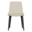 Chaises de salle à manger confort, pieds en cuir reconstitué kaki, ensemble de cuisine moderne-1274398659