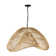 Luminaire suspendu en rotin 1 lumière