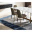 Chaise d'appoint rembourrée 2 pièces de style contemporain-1203746814