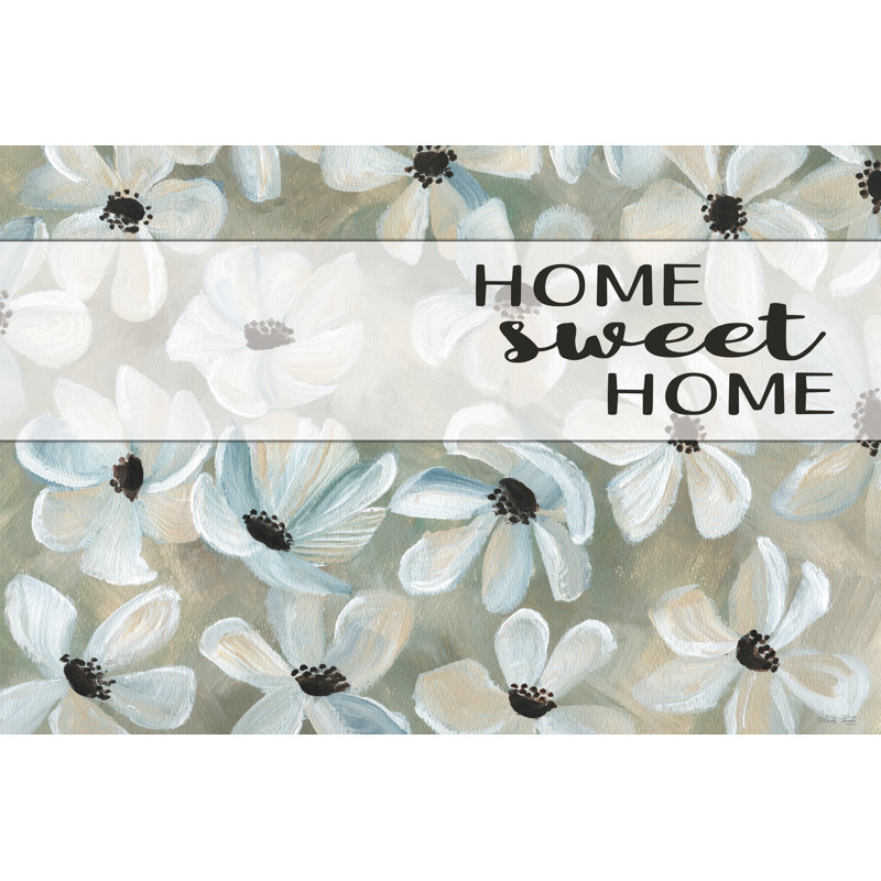 «Jahaud Home Sweet Home on Canvas» par Cindy Jacobs, art textuel, H 8 po x l 12 po