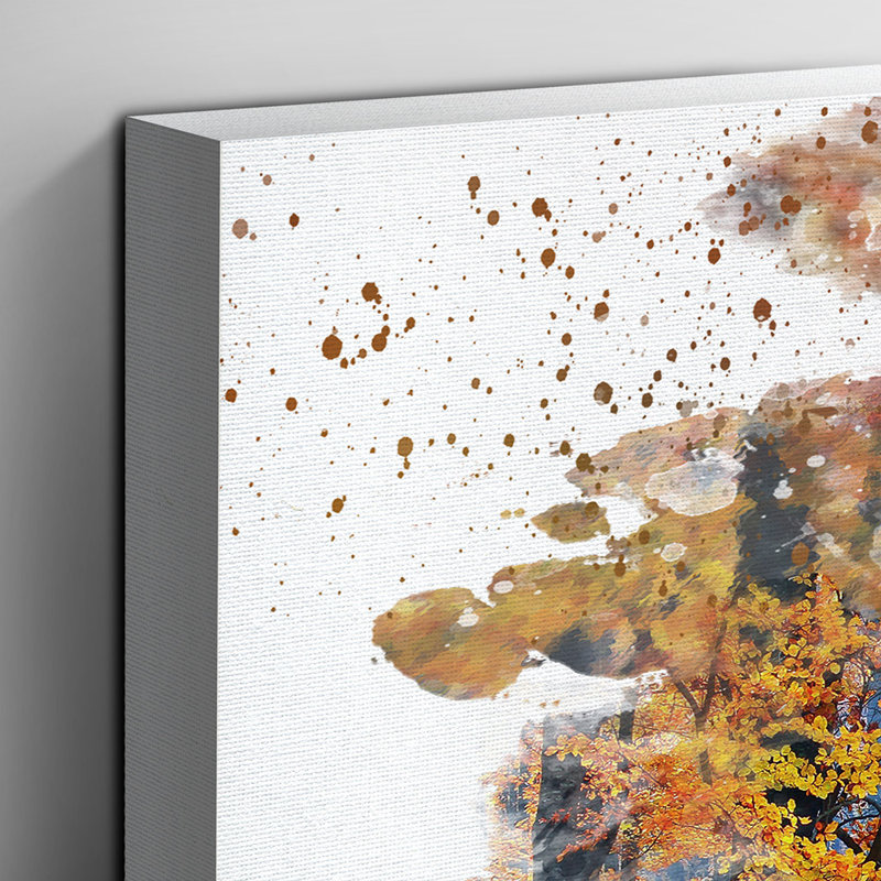 Landscape Forest - Wall Art, 40cm H x 60cm W, Wrapped Canvas