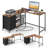 Marayah L-Shaped Metal Base Computer Desk with Power Outlet-390267882