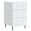 43cm W Engineered Wood Bedside Table