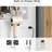 Vanity Desk with Power Outl,Makeup Table with Lighted Mirror, 3 Color Lighting Modes, Brightness Adjustable, Dressing Table with Drawers, Vanity Table Set for Women, Girls, White