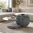 35.4" Modern Multi-Level Coffee Table with Tempered Glass Tops and 3-Tier Open Storage-1375354084