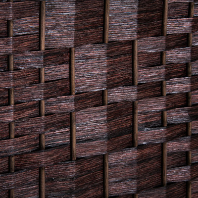Paravent à 3 panneaux - 6 pi de hauteur, brun. Paravent artistique pour dortoirs et. Conception élégante. Portatif pliable haut avec cloisons pour petits espaces