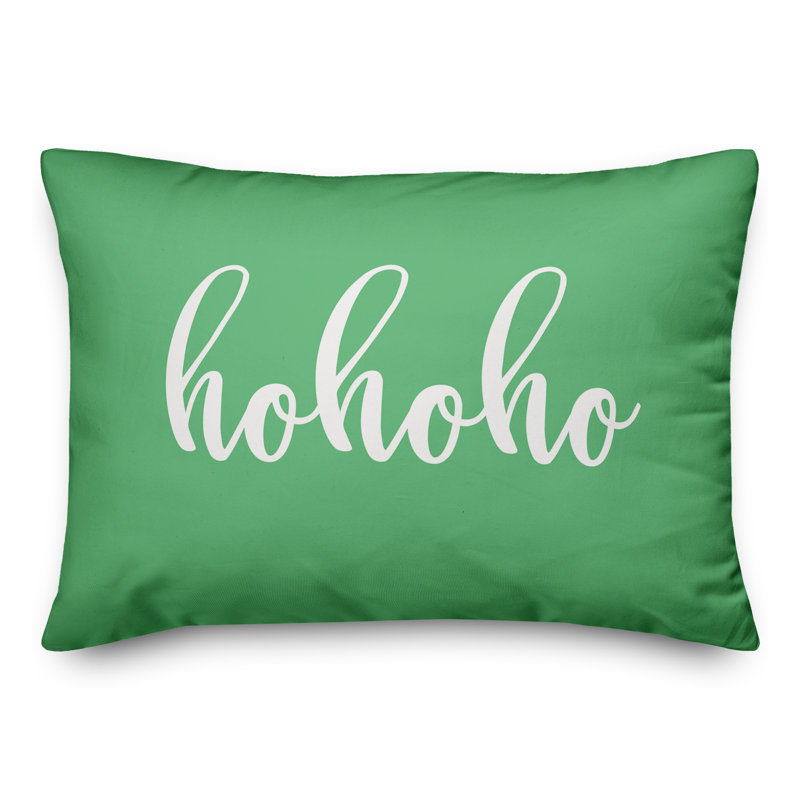 Reversible Throw Pillow, Light Green