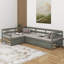Lit plateforme simple en L avec tiroirs-509049116