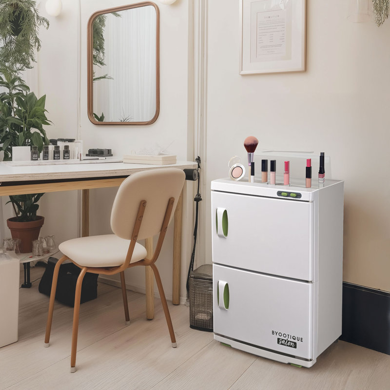  Armoire à serviettes chaude 46L avec équipement de stérilisation UV pour massage Byootique