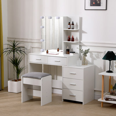 Bezalel Dressing Table with Mirror