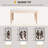 End of Bed Bench, Upholstered Bedroom Bench, Cream White