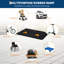 gaomon Rubber Foldable 48.8 in. L Threshold Ramp