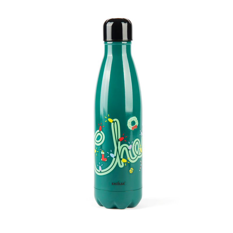Excelsa 500ml Double Wall Insulated Stainless Steel Water Bottle