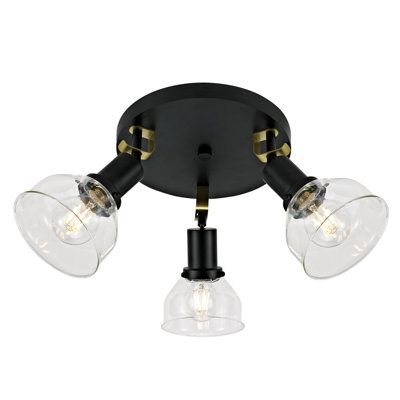 13.42'' 3 -Light Track Track Kit with Dimmable and Adjustable Head