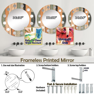 Immingam Circle Wall Mirror